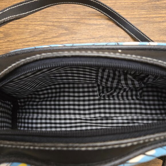 FASHION CITY Women's Graphic Print Shoulder Bag w/Beading - Size Small - Picture 8 of 14